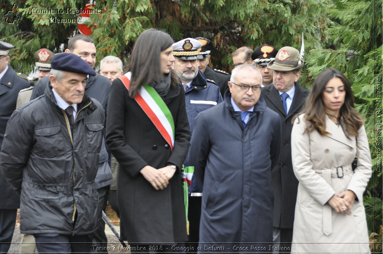 Torino 2 Novembre 2018 - Omaggio ai Defunti - Croce Rossa Italiana- Comitato Regionale del Piemonte