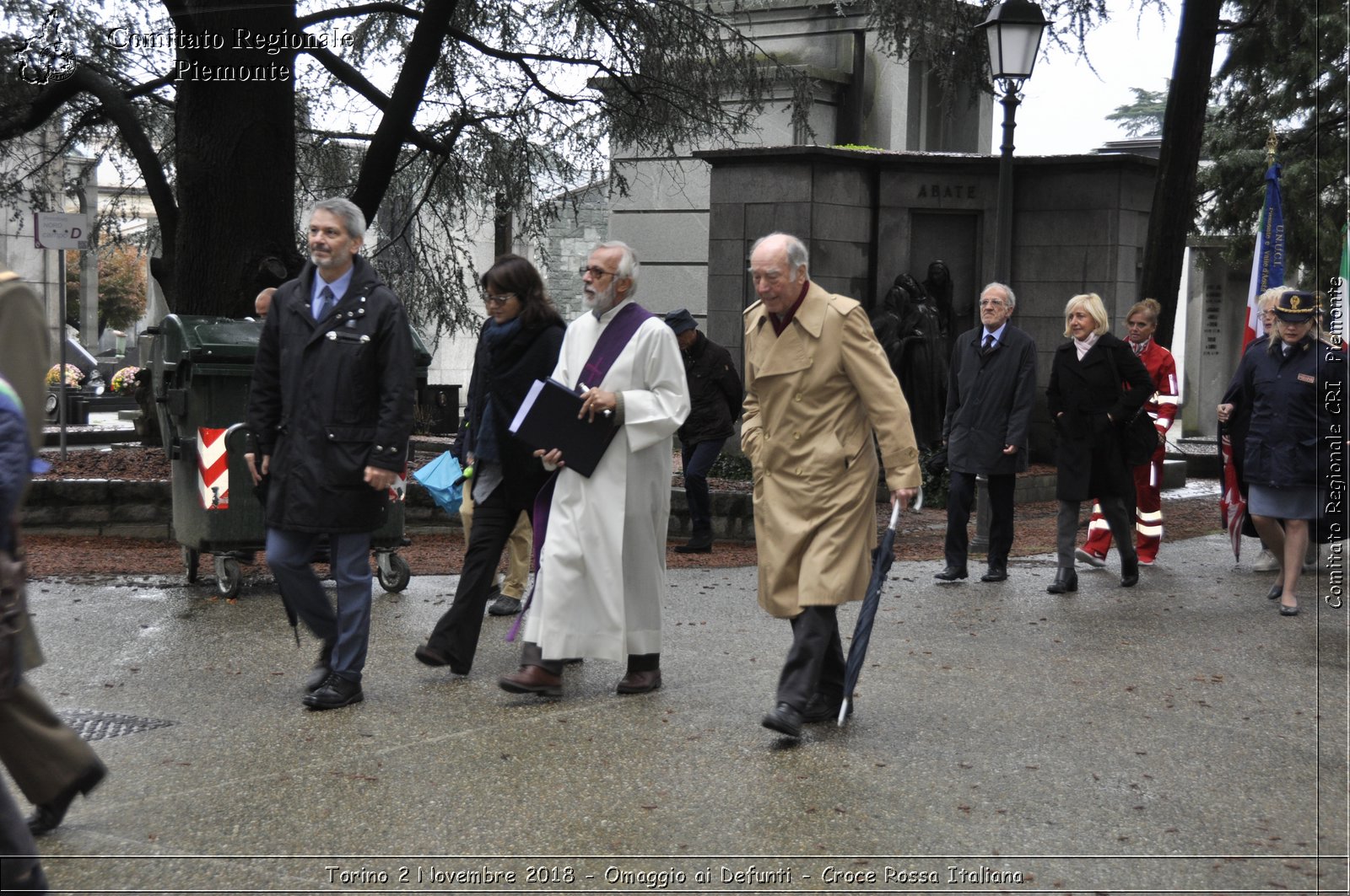 Torino 2 Novembre 2018 - Omaggio ai Defunti - Croce Rossa Italiana- Comitato Regionale del Piemonte