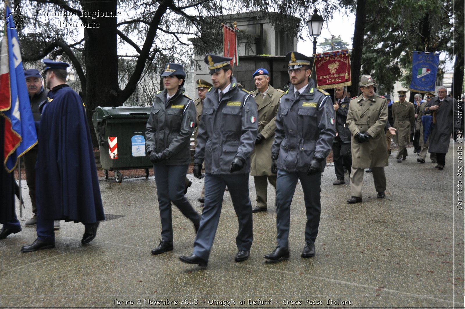 Torino 2 Novembre 2018 - Omaggio ai Defunti - Croce Rossa Italiana- Comitato Regionale del Piemonte