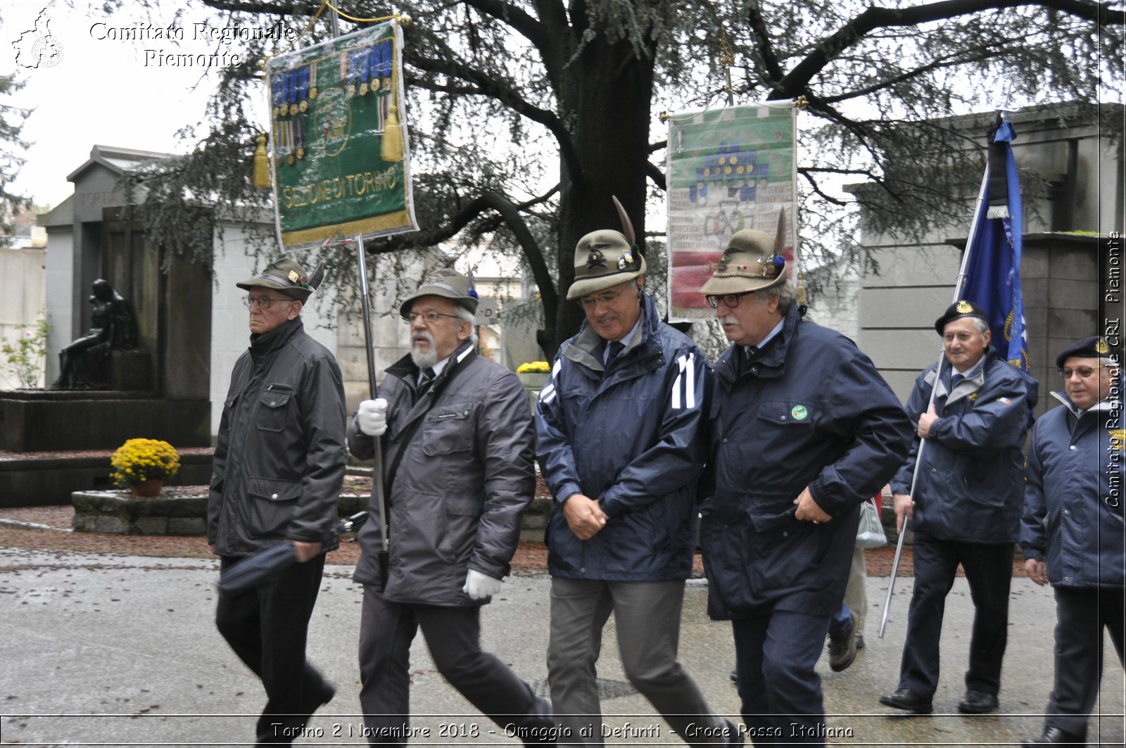 Torino 2 Novembre 2018 - Omaggio ai Defunti - Croce Rossa Italiana- Comitato Regionale del Piemonte