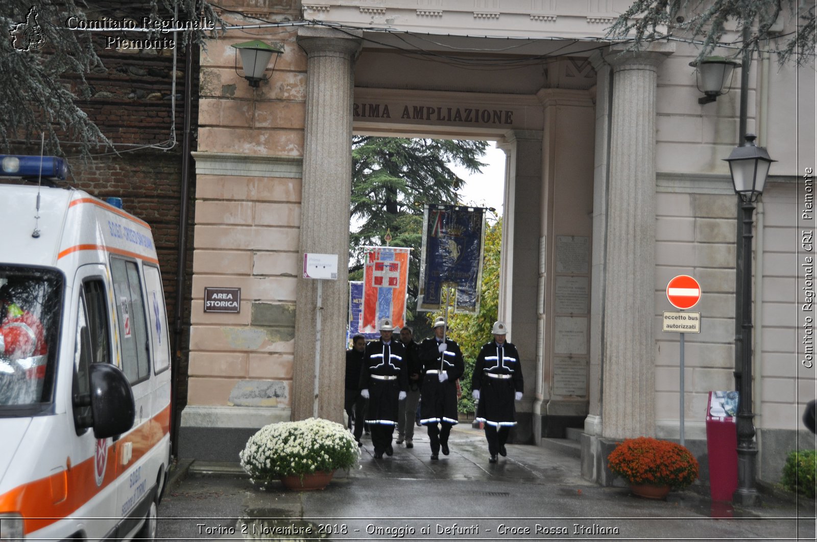 Torino 2 Novembre 2018 - Omaggio ai Defunti - Croce Rossa Italiana- Comitato Regionale del Piemonte