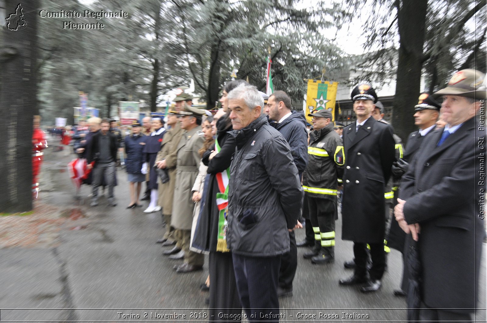 Torino 2 Novembre 2018 - Omaggio ai Defunti - Croce Rossa Italiana- Comitato Regionale del Piemonte