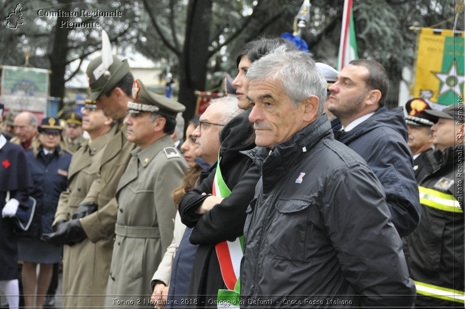 Torino 2 Novembre 2018 - Omaggio ai Defunti - Croce Rossa Italiana- Comitato Regionale del Piemonte