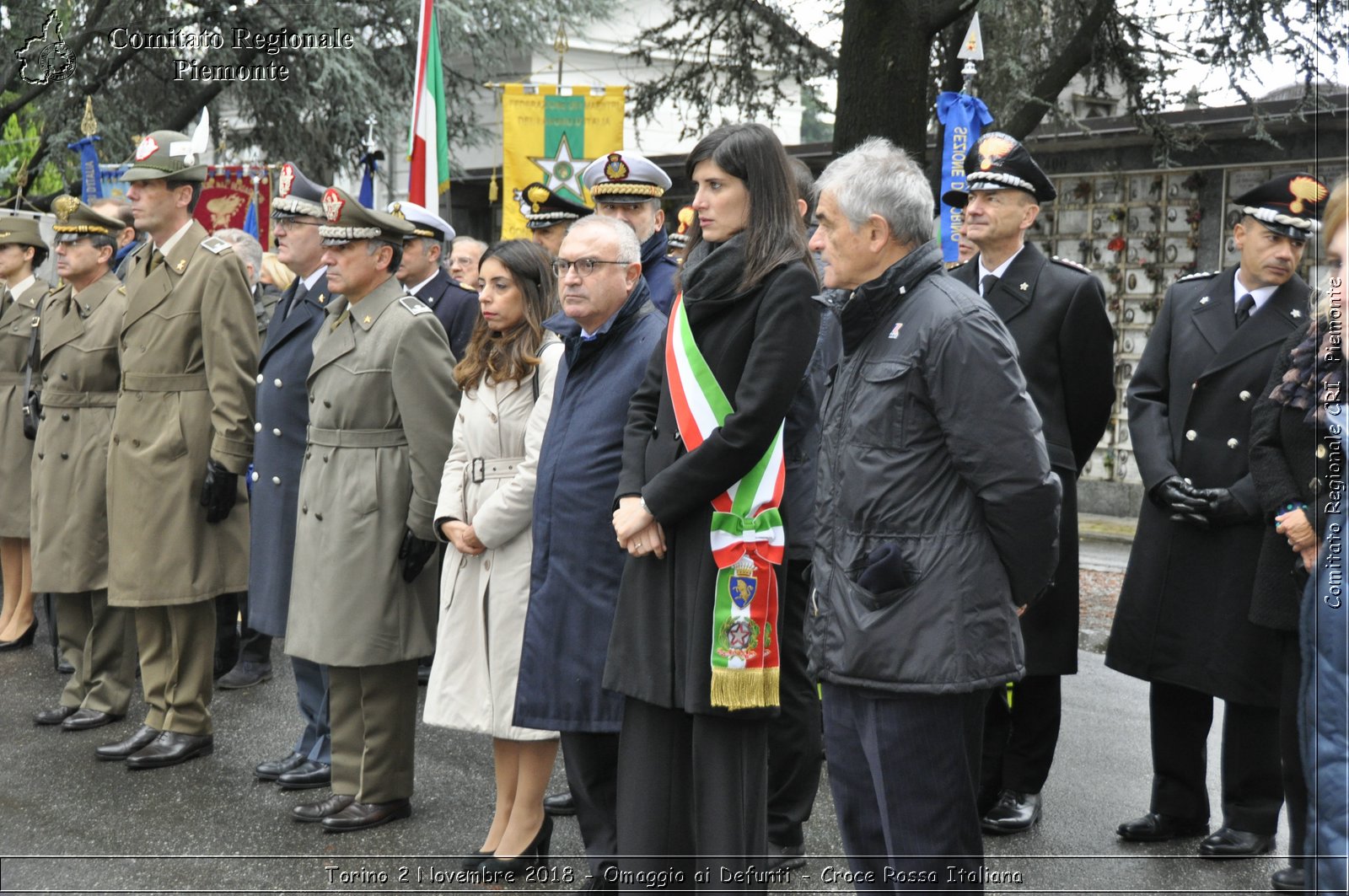 Torino 2 Novembre 2018 - Omaggio ai Defunti - Croce Rossa Italiana- Comitato Regionale del Piemonte