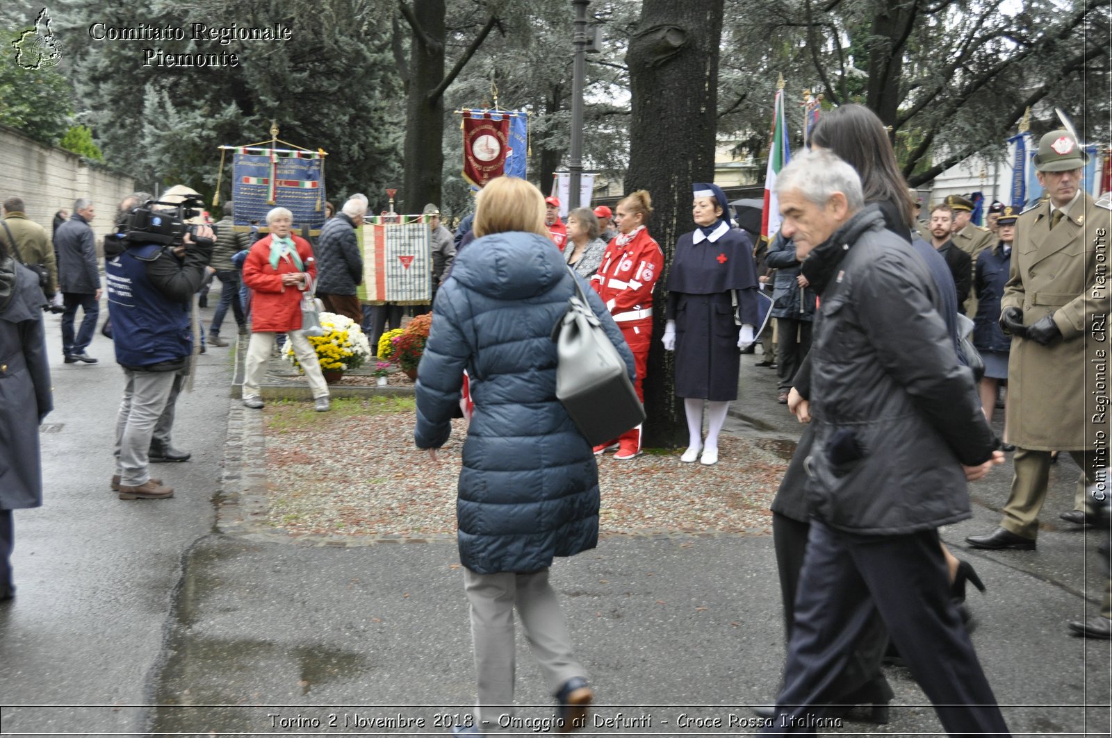 Torino 2 Novembre 2018 - Omaggio ai Defunti - Croce Rossa Italiana- Comitato Regionale del Piemonte