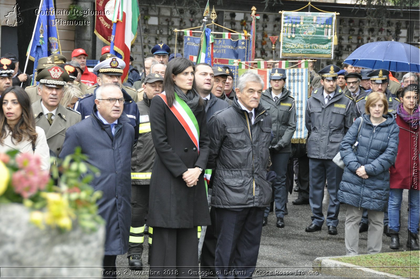 Torino 2 Novembre 2018 - Omaggio ai Defunti - Croce Rossa Italiana- Comitato Regionale del Piemonte