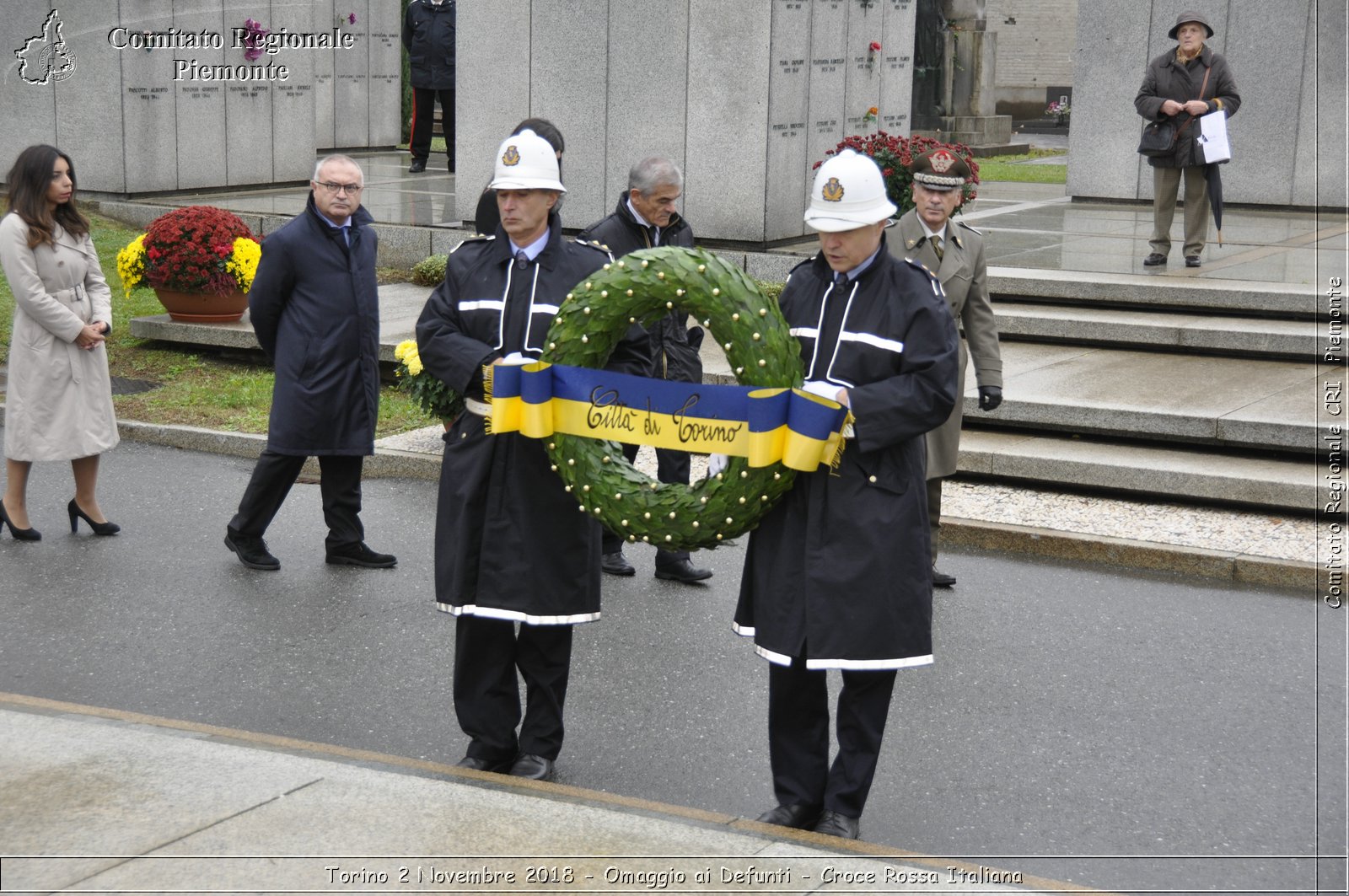 Torino 2 Novembre 2018 - Omaggio ai Defunti - Croce Rossa Italiana- Comitato Regionale del Piemonte