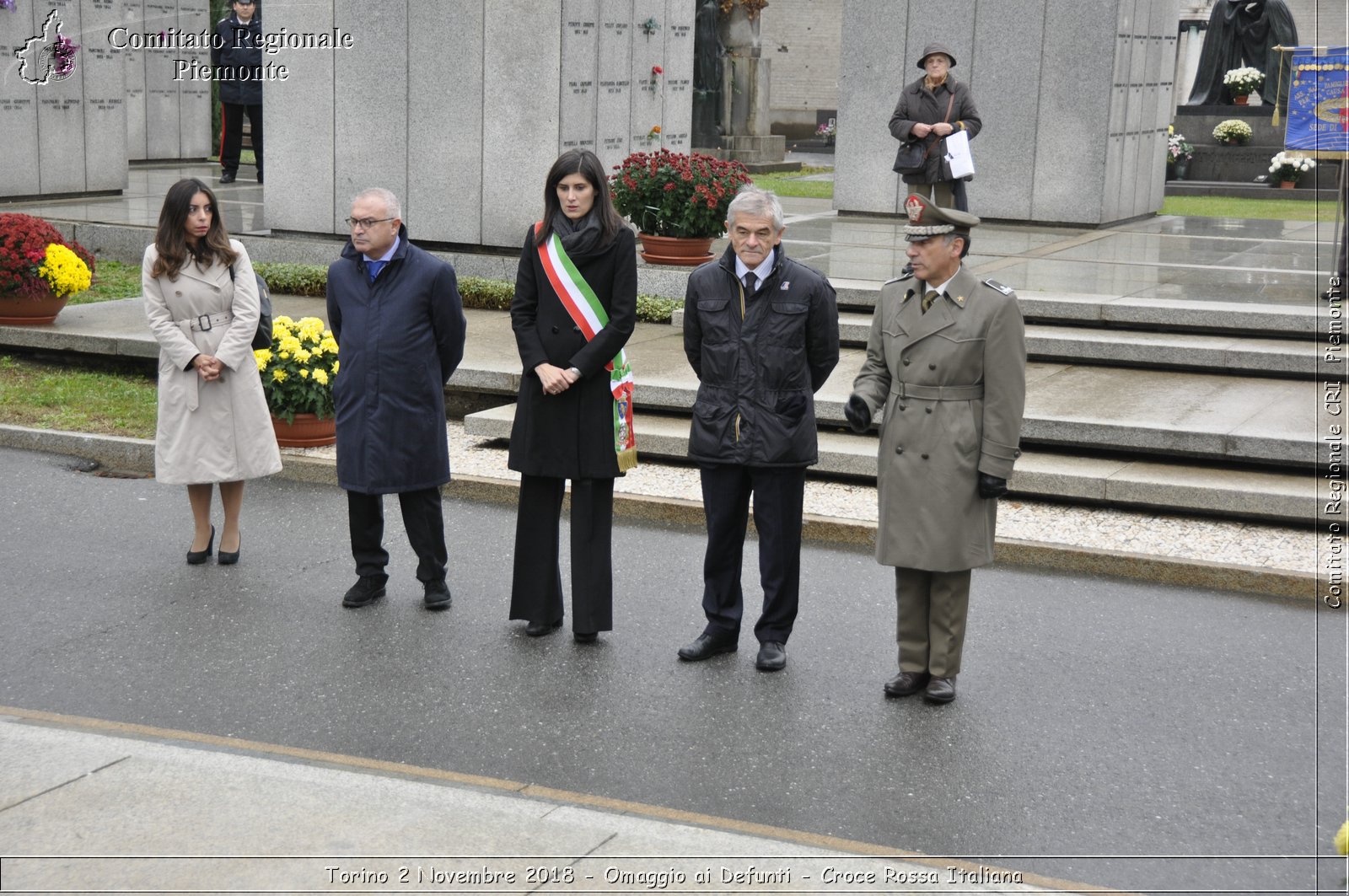 Torino 2 Novembre 2018 - Omaggio ai Defunti - Croce Rossa Italiana- Comitato Regionale del Piemonte