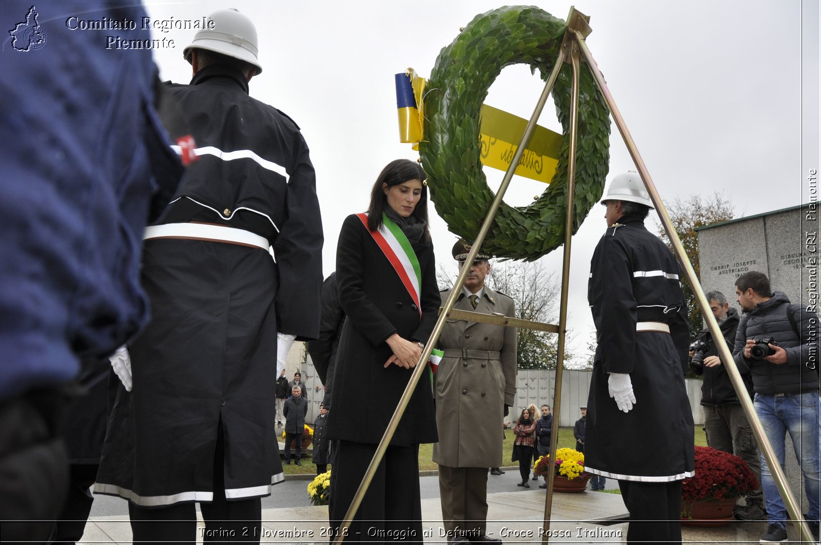 Torino 2 Novembre 2018 - Omaggio ai Defunti - Croce Rossa Italiana- Comitato Regionale del Piemonte