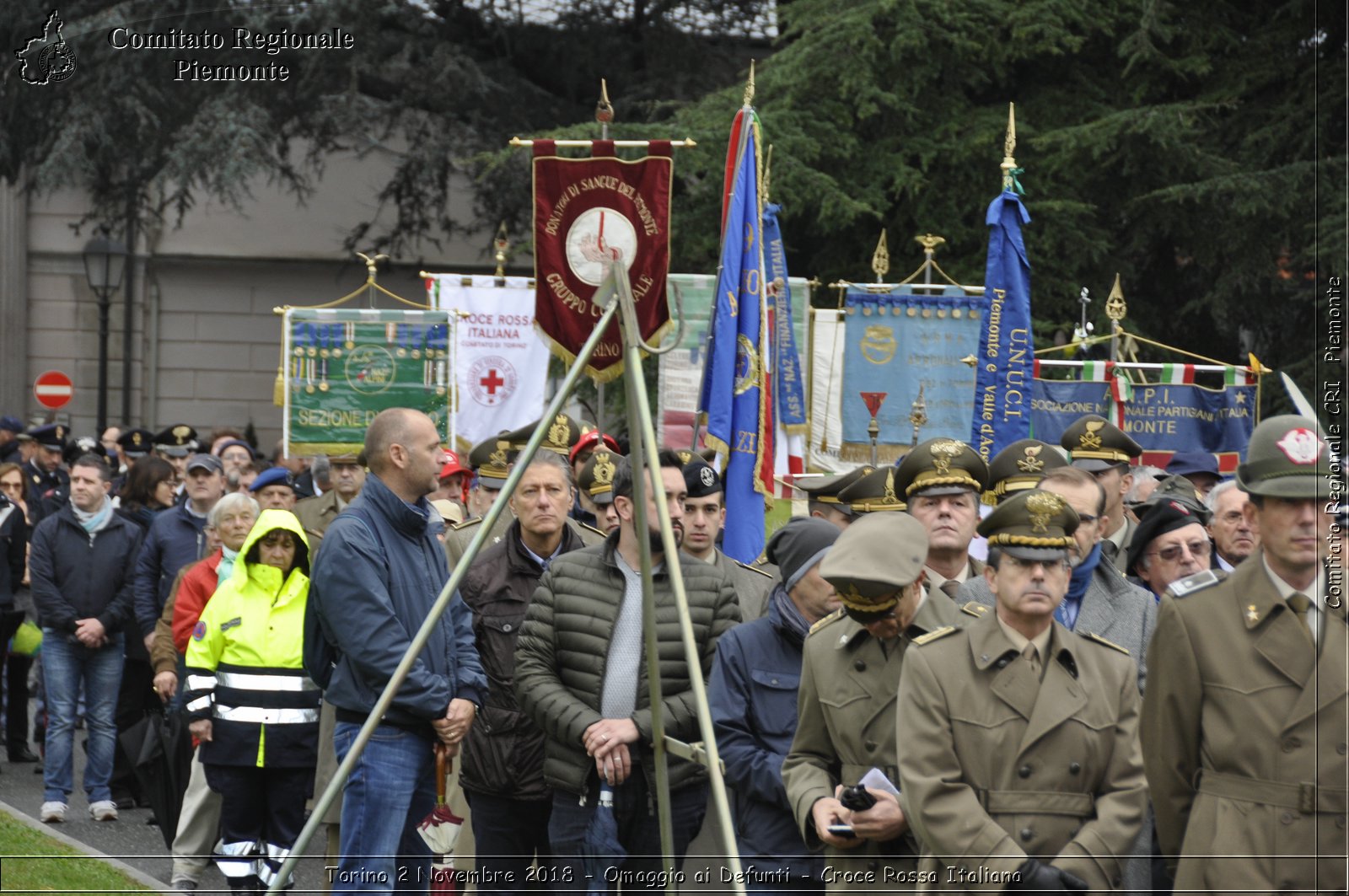 Torino 2 Novembre 2018 - Omaggio ai Defunti - Croce Rossa Italiana- Comitato Regionale del Piemonte