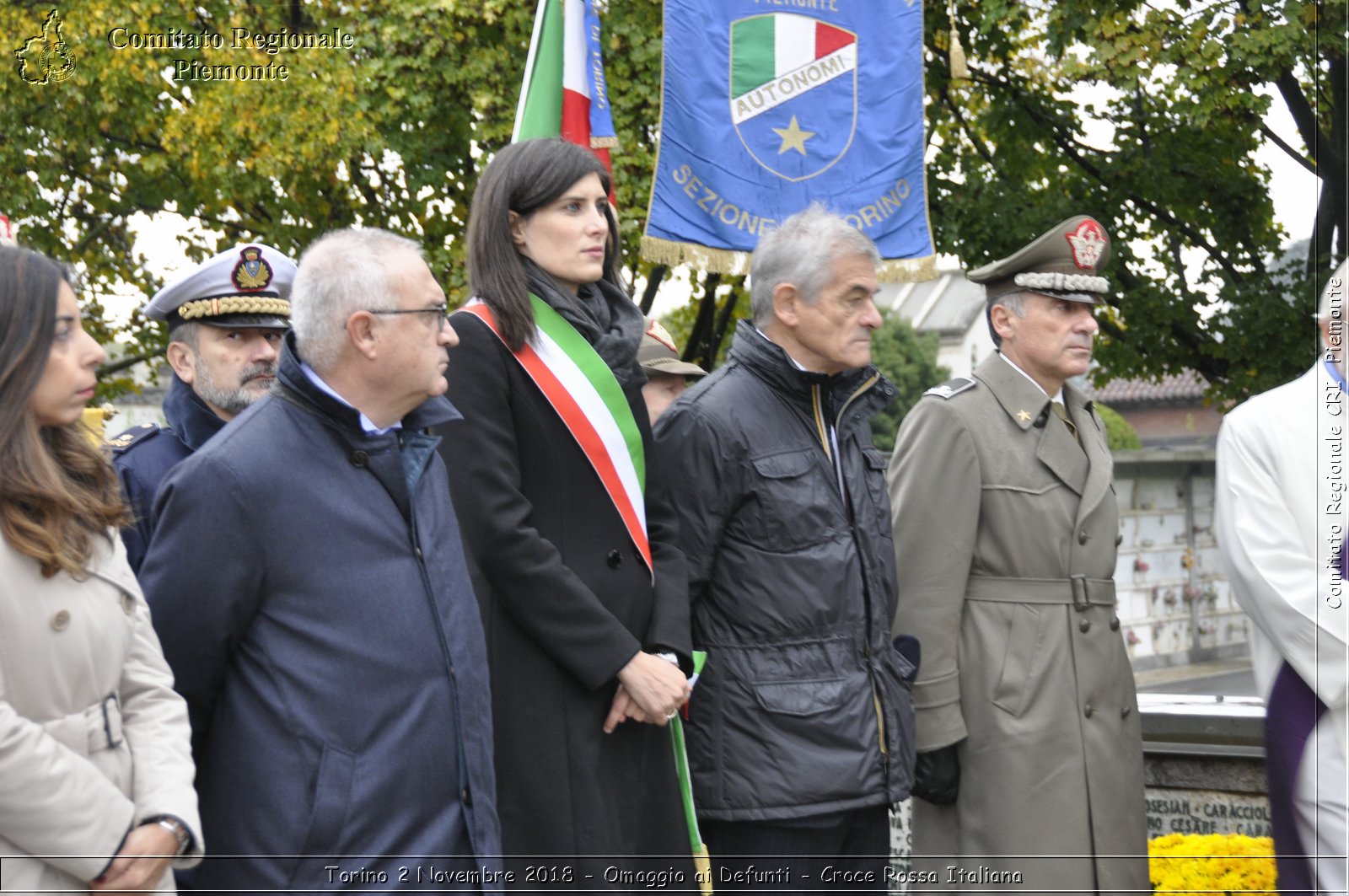 Torino 2 Novembre 2018 - Omaggio ai Defunti - Croce Rossa Italiana- Comitato Regionale del Piemonte