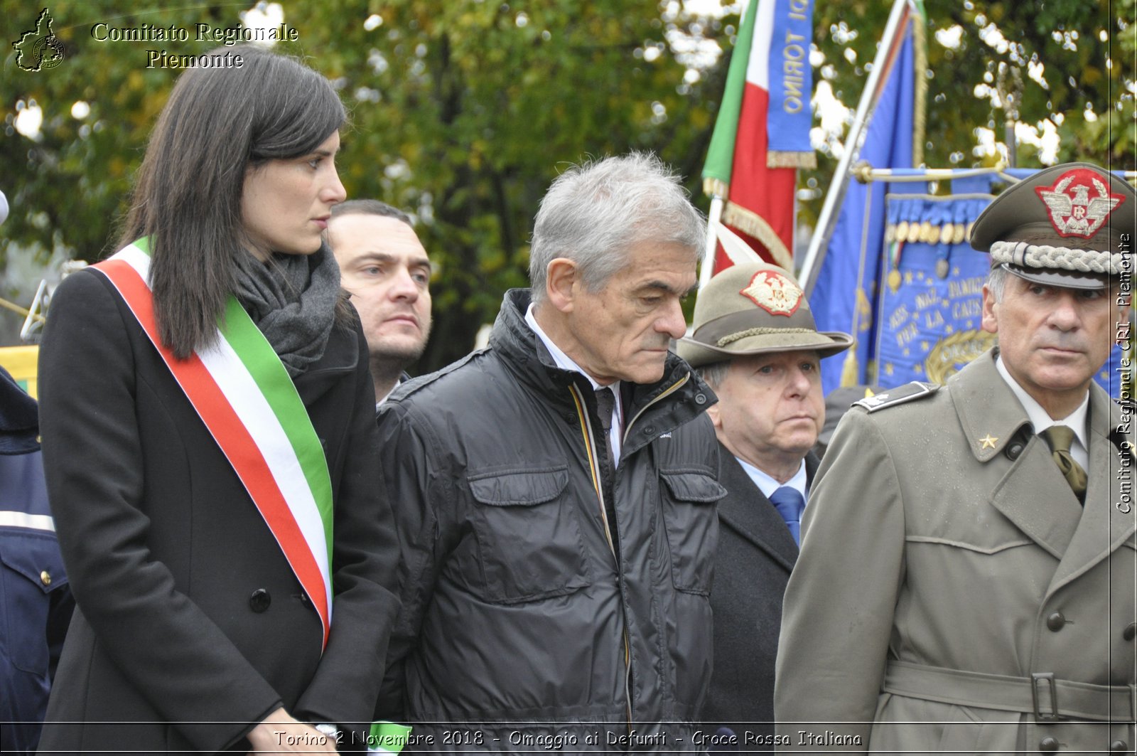 Torino 2 Novembre 2018 - Omaggio ai Defunti - Croce Rossa Italiana- Comitato Regionale del Piemonte