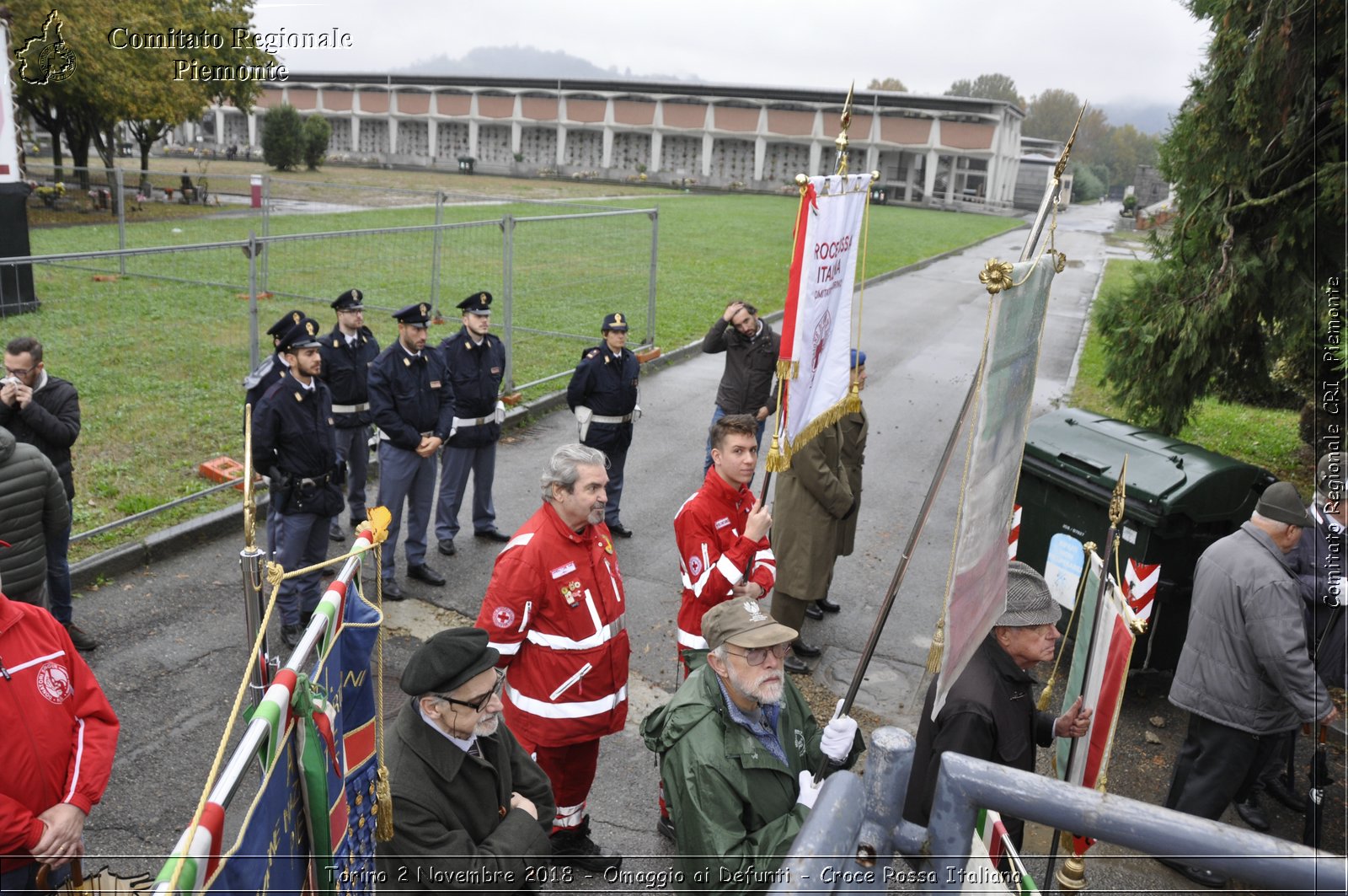 Torino 2 Novembre 2018 - Omaggio ai Defunti - Croce Rossa Italiana- Comitato Regionale del Piemonte