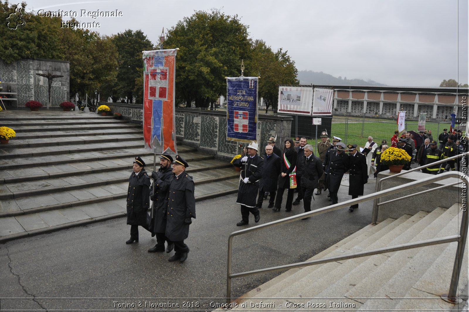 Torino 2 Novembre 2018 - Omaggio ai Defunti - Croce Rossa Italiana- Comitato Regionale del Piemonte