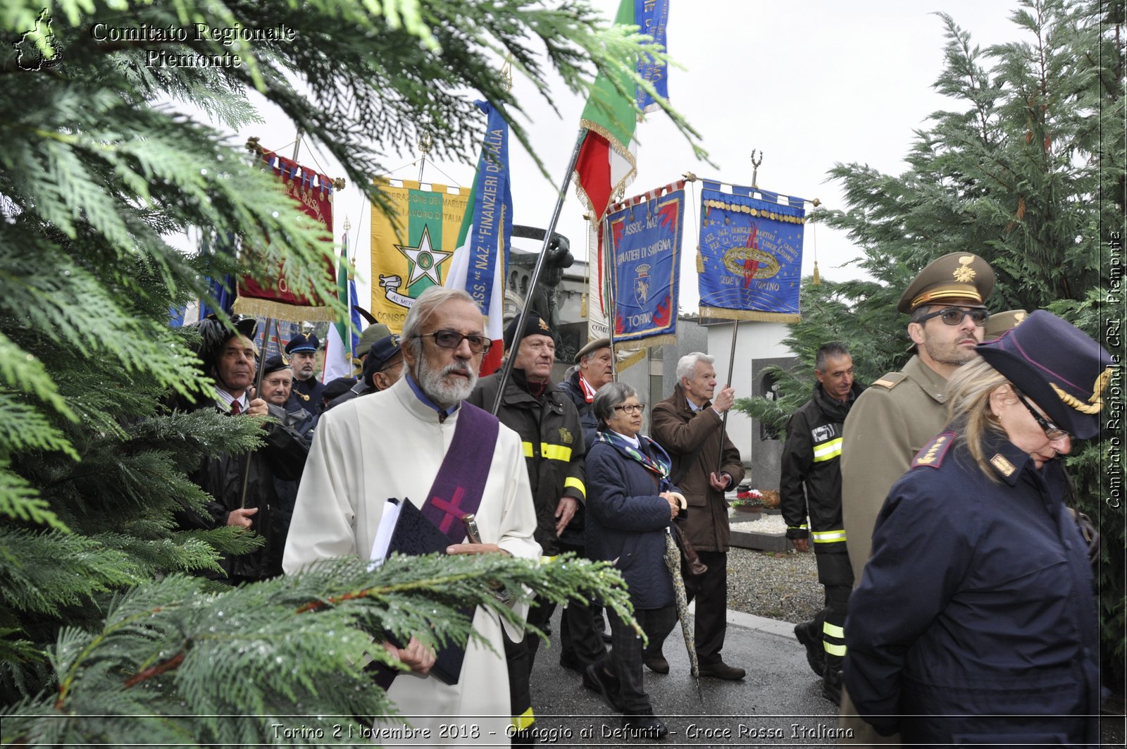 Torino 2 Novembre 2018 - Omaggio ai Defunti - Croce Rossa Italiana- Comitato Regionale del Piemonte