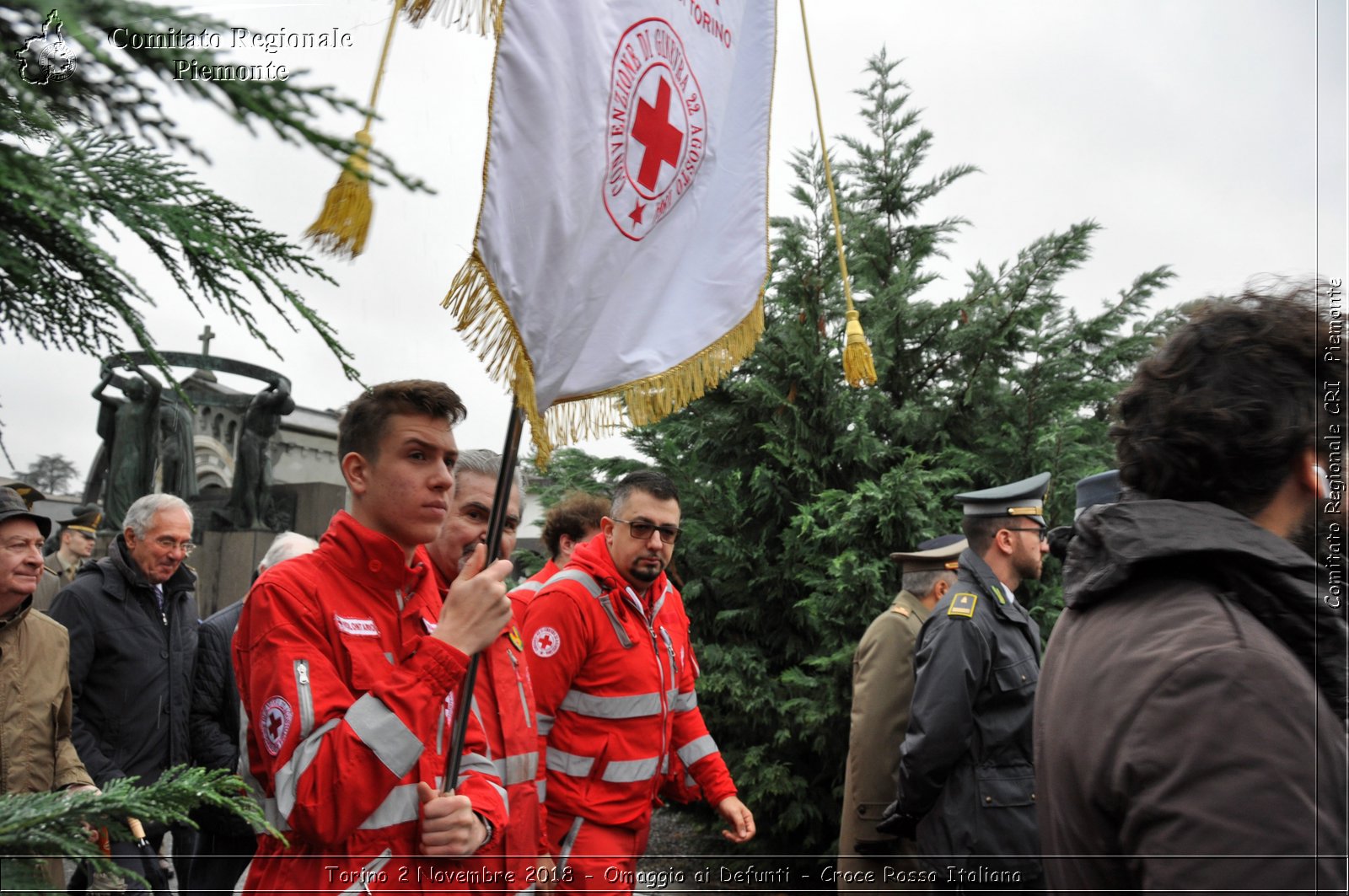 Torino 2 Novembre 2018 - Omaggio ai Defunti - Croce Rossa Italiana- Comitato Regionale del Piemonte