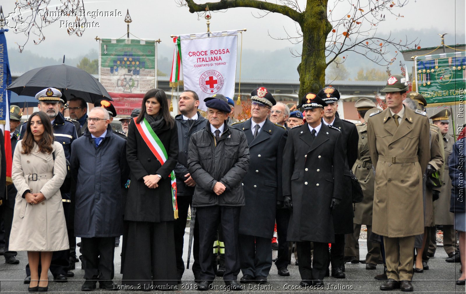 Torino 2 Novembre 2018 - Omaggio ai Defunti - Croce Rossa Italiana- Comitato Regionale del Piemonte