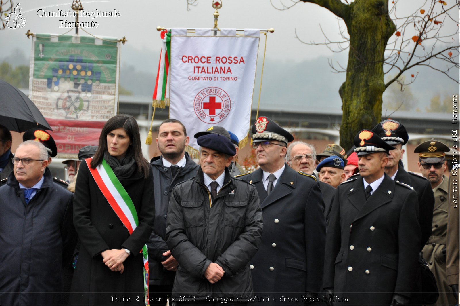 Torino 2 Novembre 2018 - Omaggio ai Defunti - Croce Rossa Italiana- Comitato Regionale del Piemonte