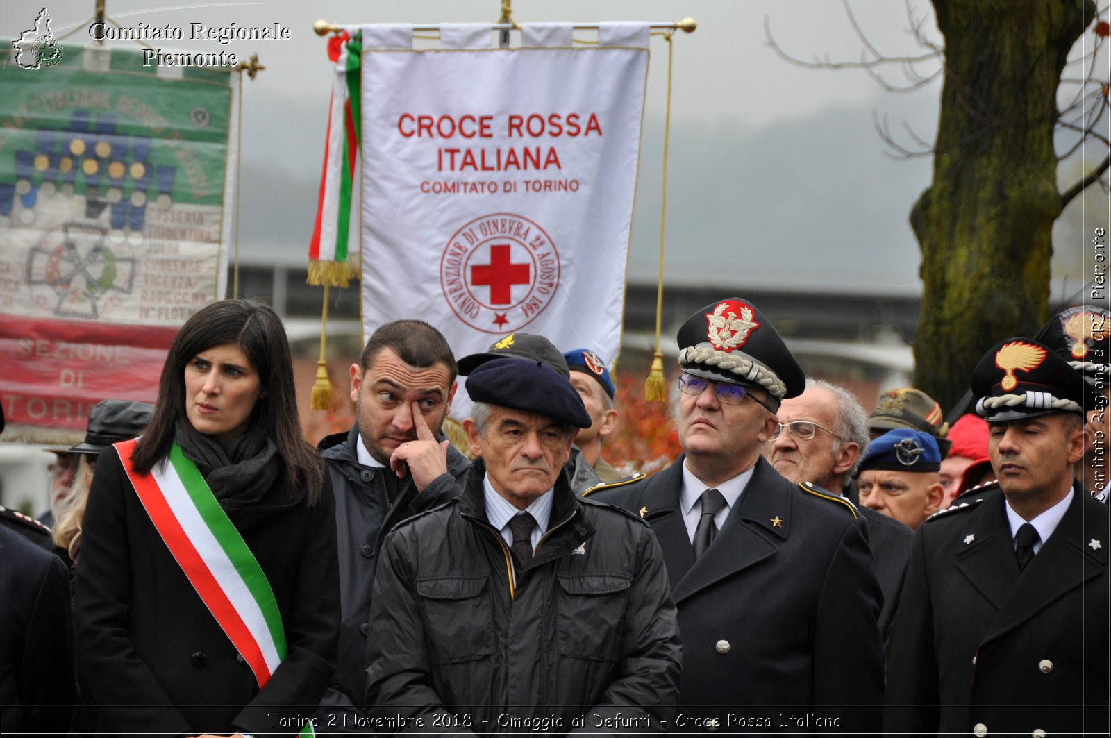 Torino 2 Novembre 2018 - Omaggio ai Defunti - Croce Rossa Italiana- Comitato Regionale del Piemonte