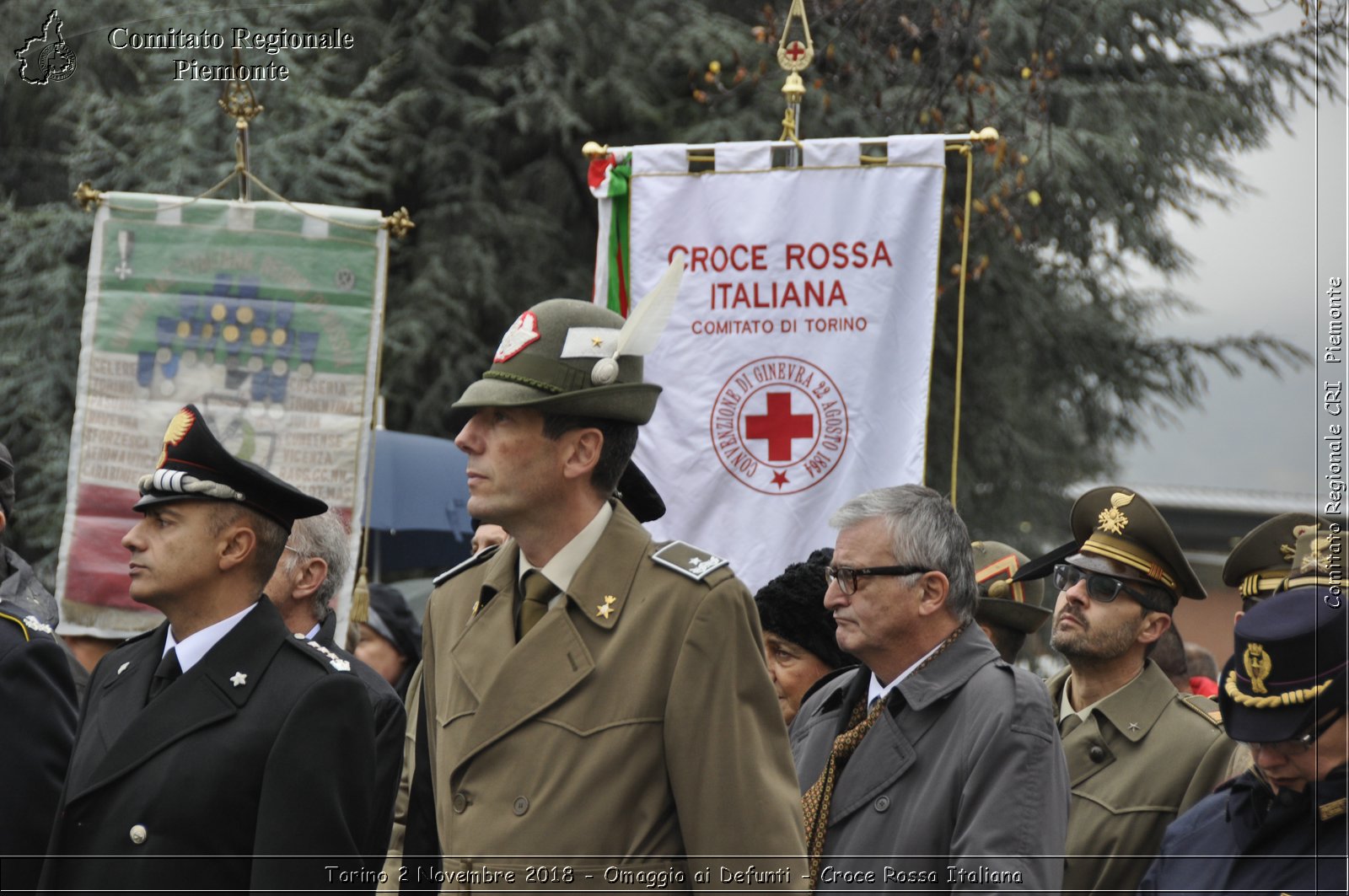 Torino 2 Novembre 2018 - Omaggio ai Defunti - Croce Rossa Italiana- Comitato Regionale del Piemonte