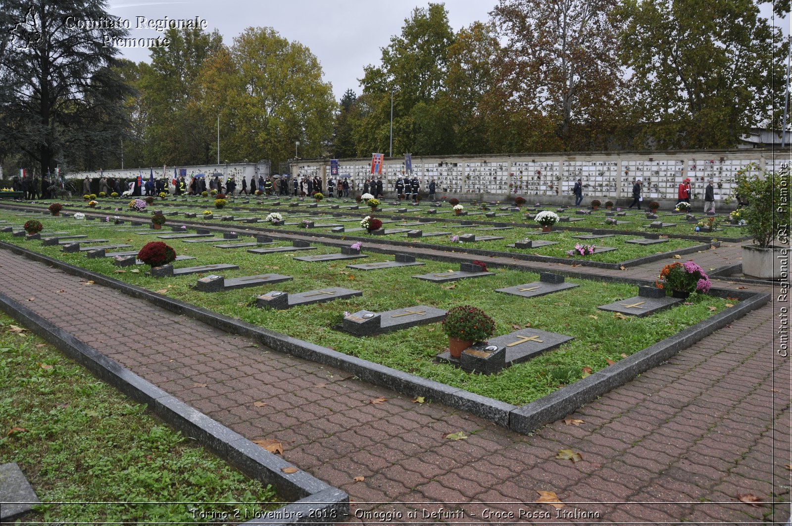 Torino 2 Novembre 2018 - Omaggio ai Defunti - Croce Rossa Italiana- Comitato Regionale del Piemonte