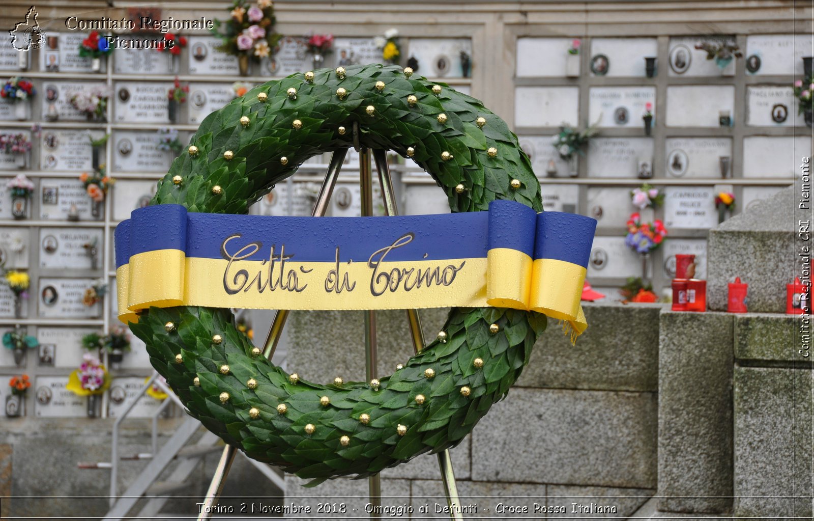 Torino 2 Novembre 2018 - Omaggio ai Defunti - Croce Rossa Italiana- Comitato Regionale del Piemonte