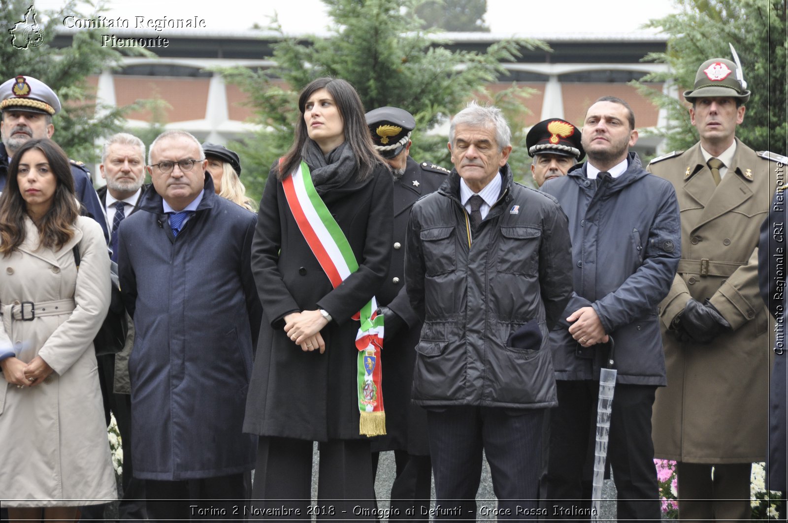 Torino 2 Novembre 2018 - Omaggio ai Defunti - Croce Rossa Italiana- Comitato Regionale del Piemonte