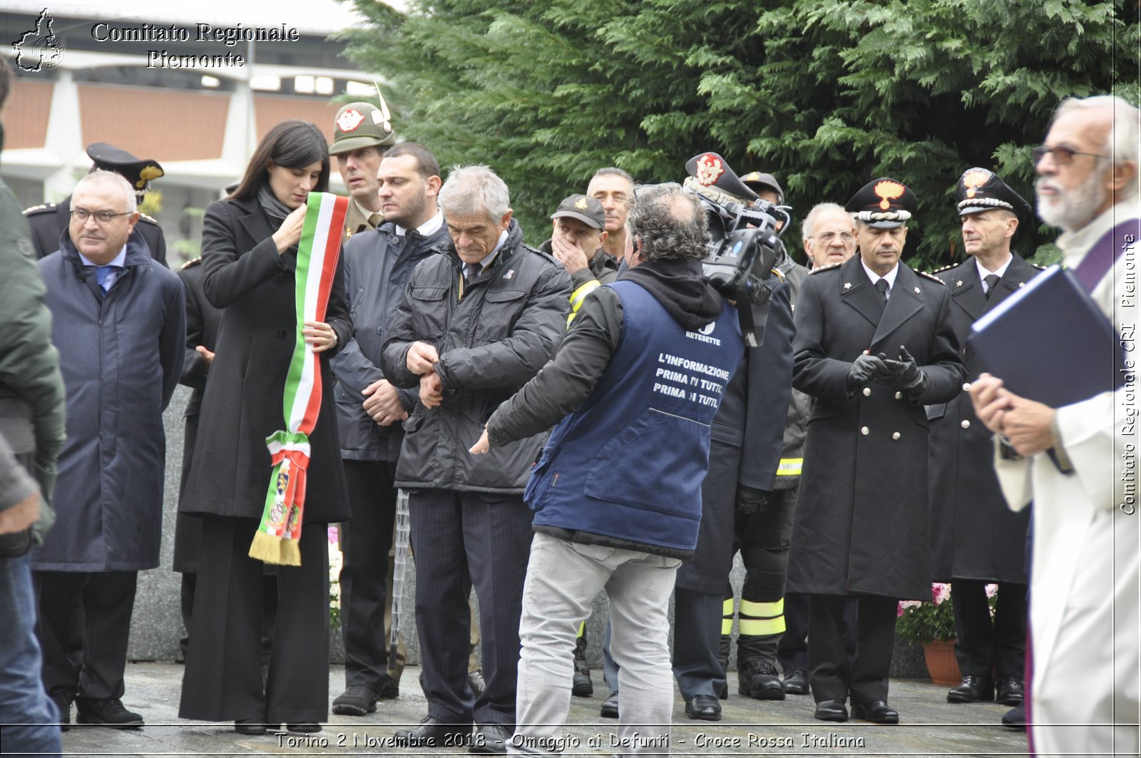 Torino 2 Novembre 2018 - Omaggio ai Defunti - Croce Rossa Italiana- Comitato Regionale del Piemonte