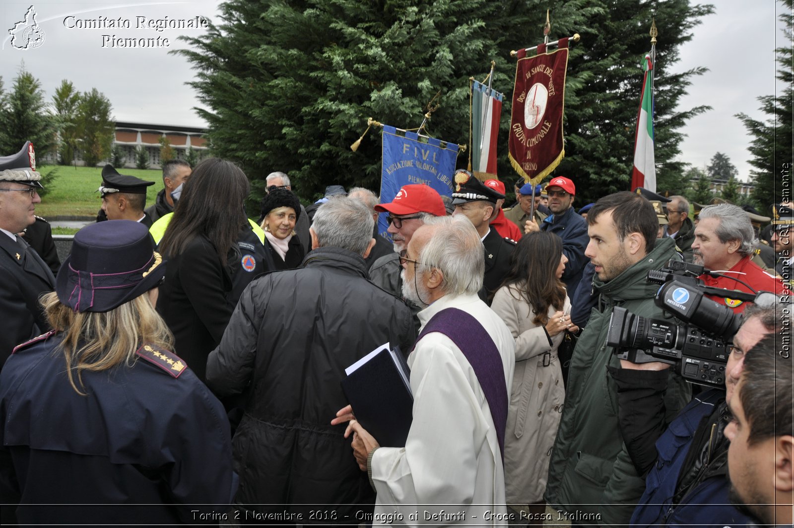 Torino 2 Novembre 2018 - Omaggio ai Defunti - Croce Rossa Italiana- Comitato Regionale del Piemonte