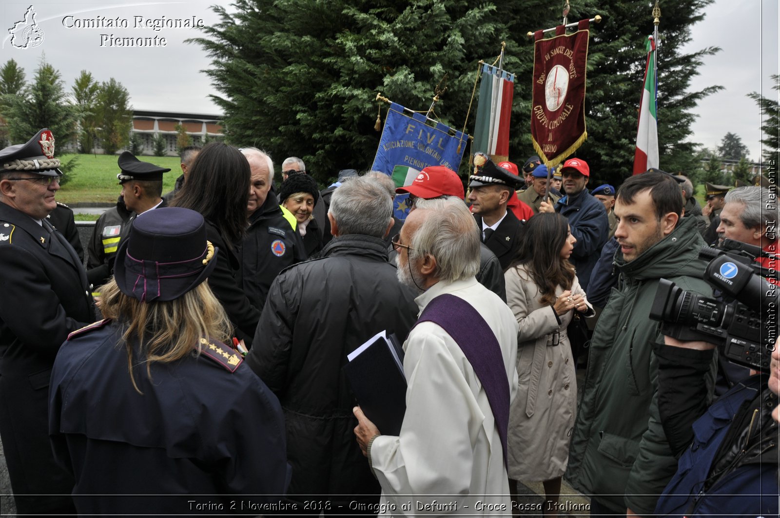 Torino 2 Novembre 2018 - Omaggio ai Defunti - Croce Rossa Italiana- Comitato Regionale del Piemonte