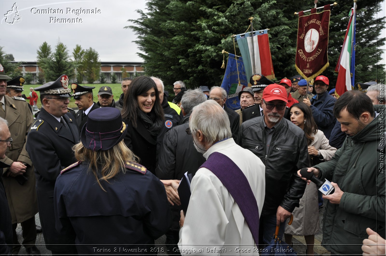 Torino 2 Novembre 2018 - Omaggio ai Defunti - Croce Rossa Italiana- Comitato Regionale del Piemonte