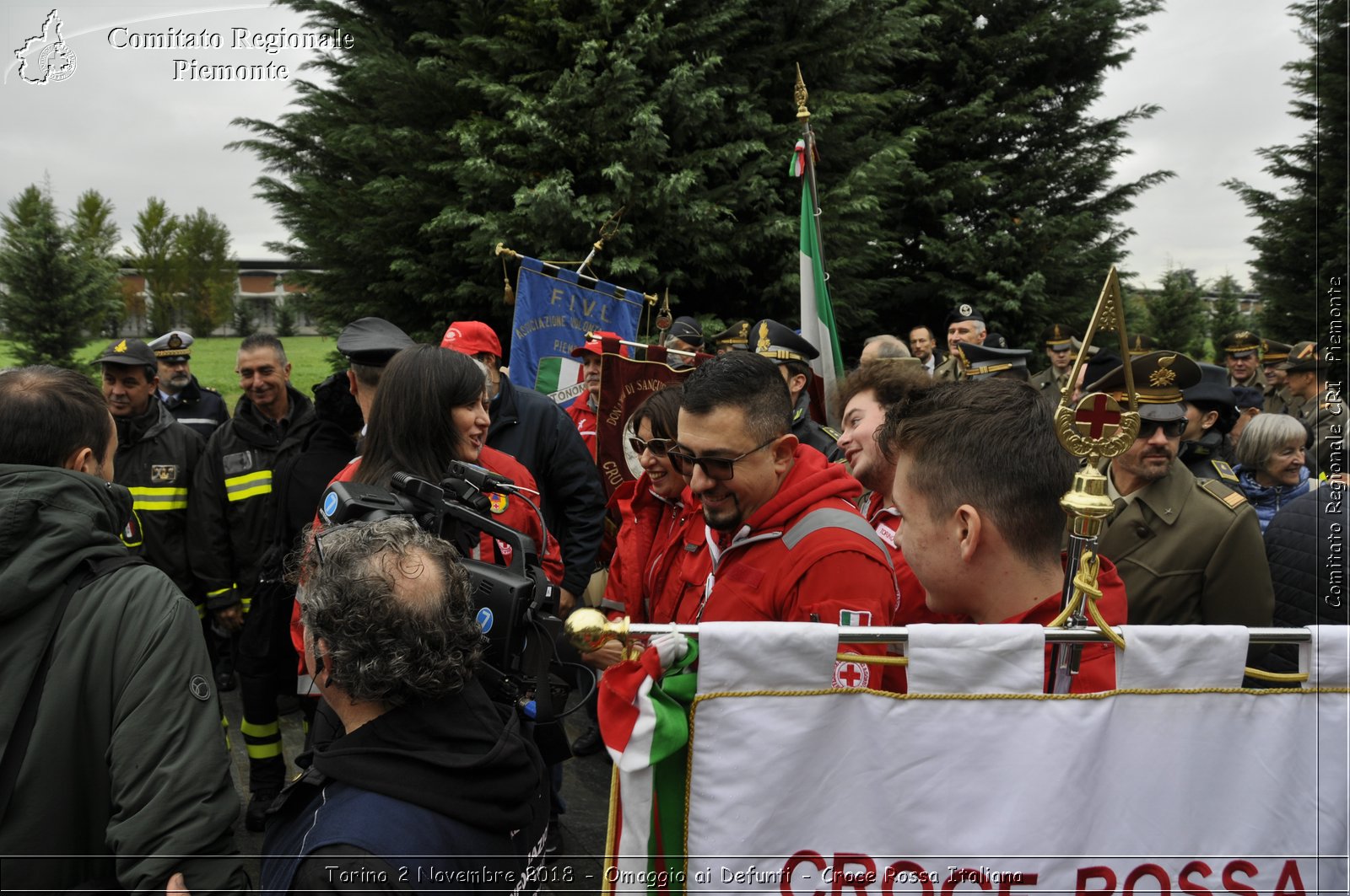 Torino 2 Novembre 2018 - Omaggio ai Defunti - Croce Rossa Italiana- Comitato Regionale del Piemonte