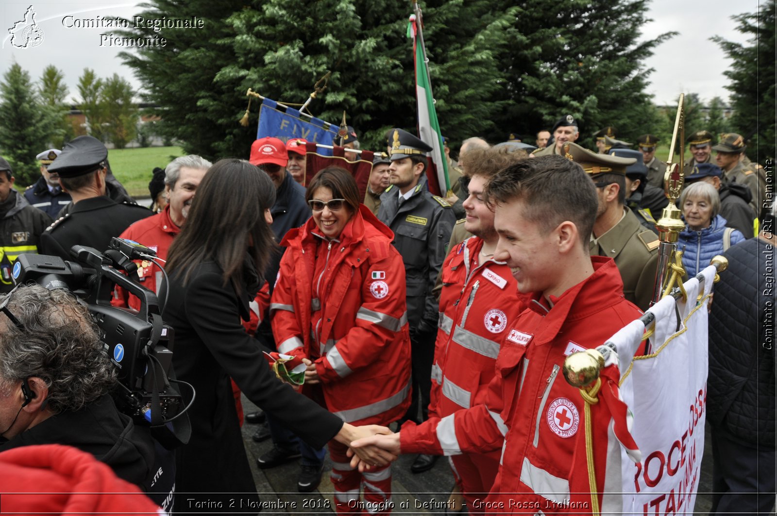 Torino 2 Novembre 2018 - Omaggio ai Defunti - Croce Rossa Italiana- Comitato Regionale del Piemonte