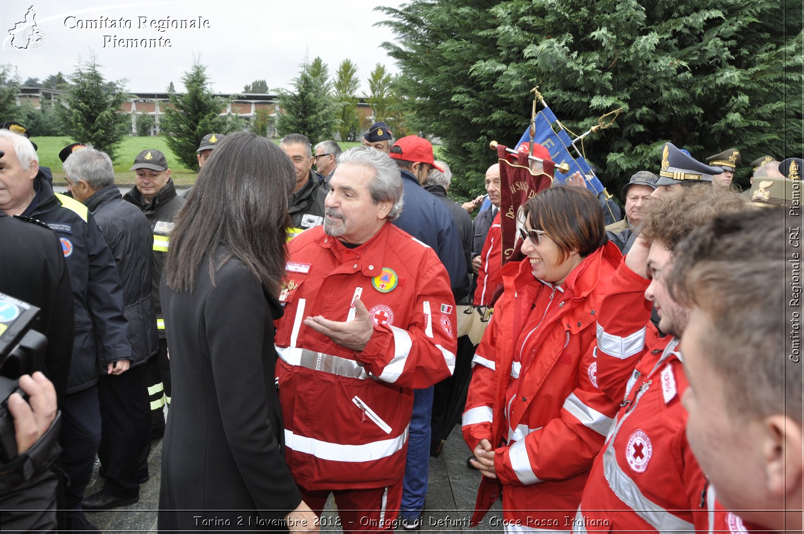 Torino 2 Novembre 2018 - Omaggio ai Defunti - Croce Rossa Italiana- Comitato Regionale del Piemonte