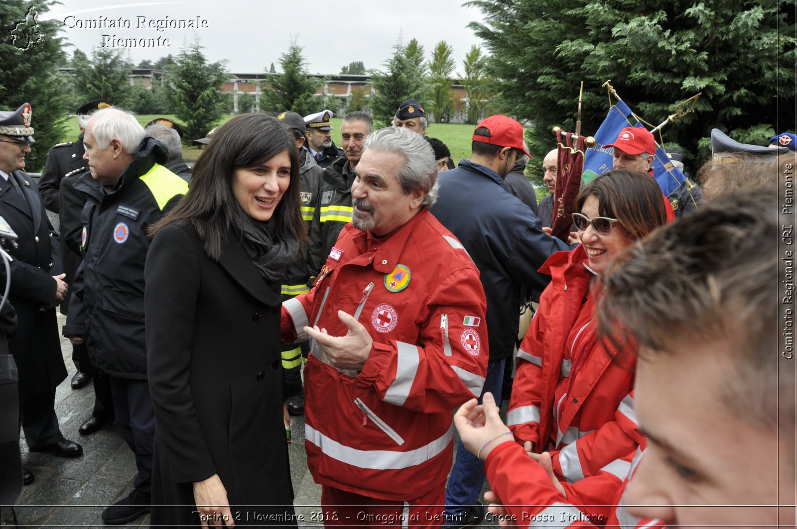 Torino 2 Novembre 2018 - Omaggio ai Defunti - Croce Rossa Italiana- Comitato Regionale del Piemonte