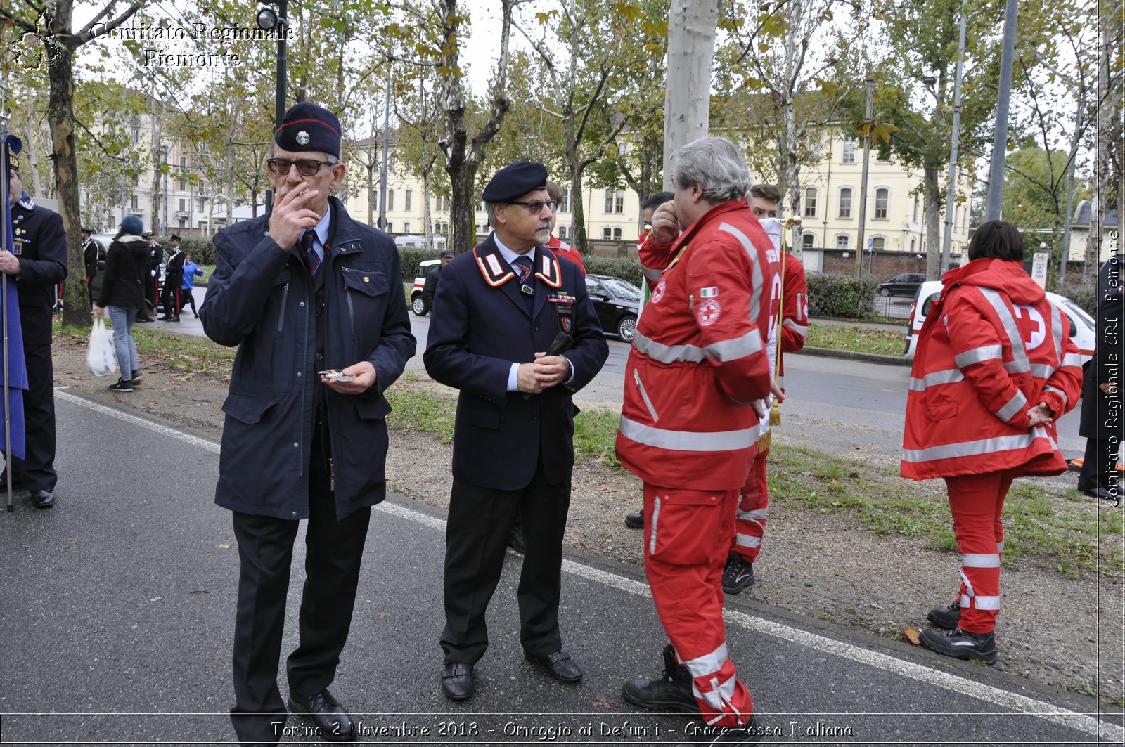 Torino 2 Novembre 2018 - Omaggio ai Defunti - Croce Rossa Italiana- Comitato Regionale del Piemonte