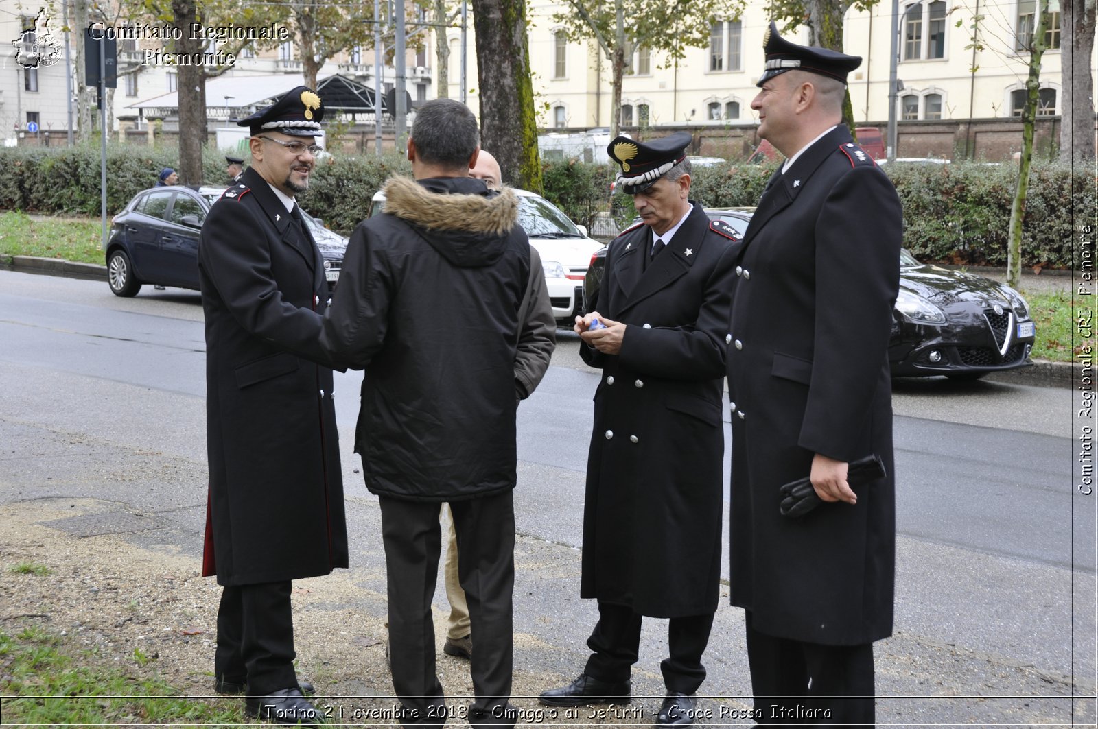 Torino 2 Novembre 2018 - Omaggio ai Defunti - Croce Rossa Italiana- Comitato Regionale del Piemonte