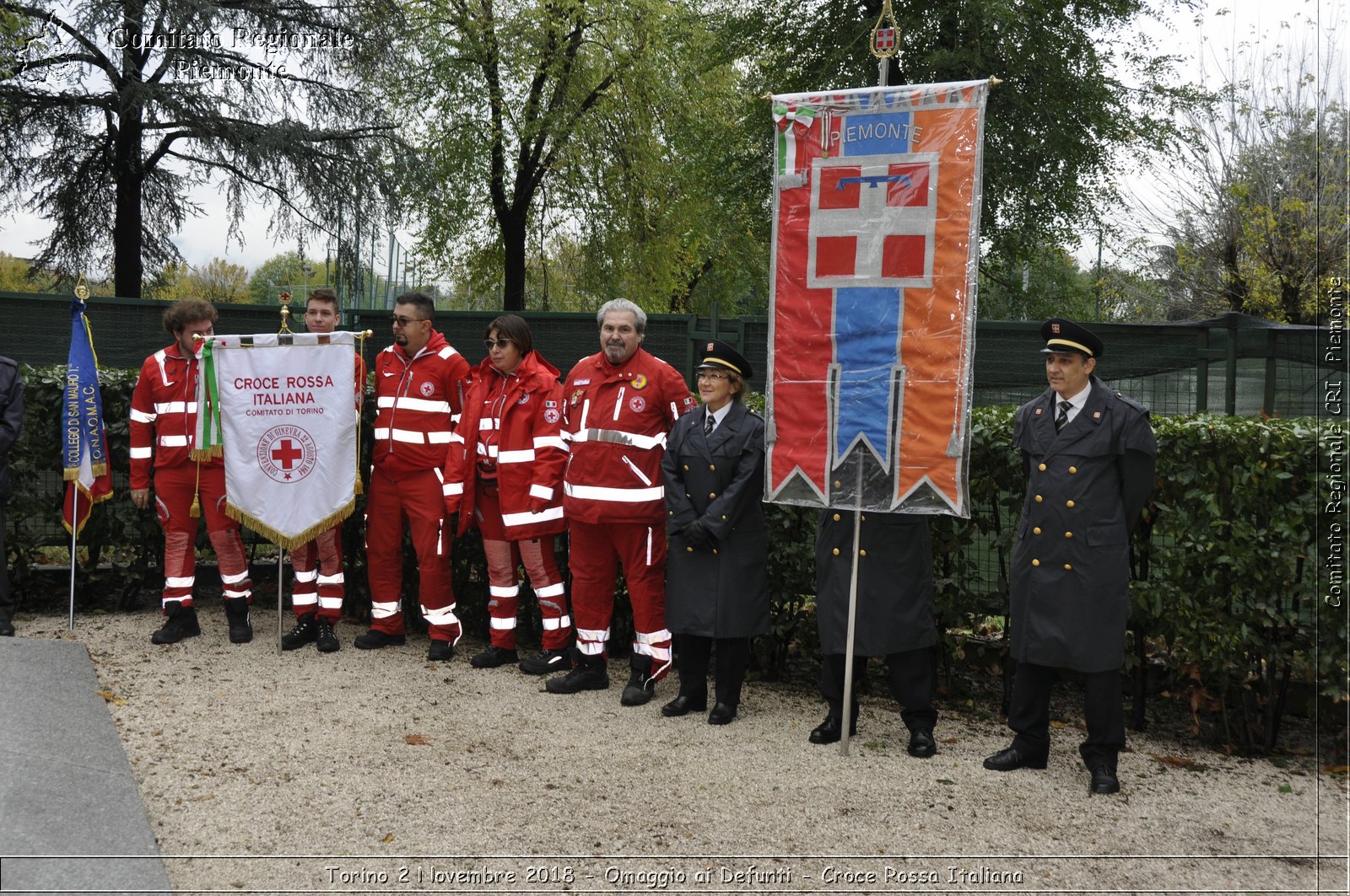 Torino 2 Novembre 2018 - Omaggio ai Defunti - Croce Rossa Italiana- Comitato Regionale del Piemonte