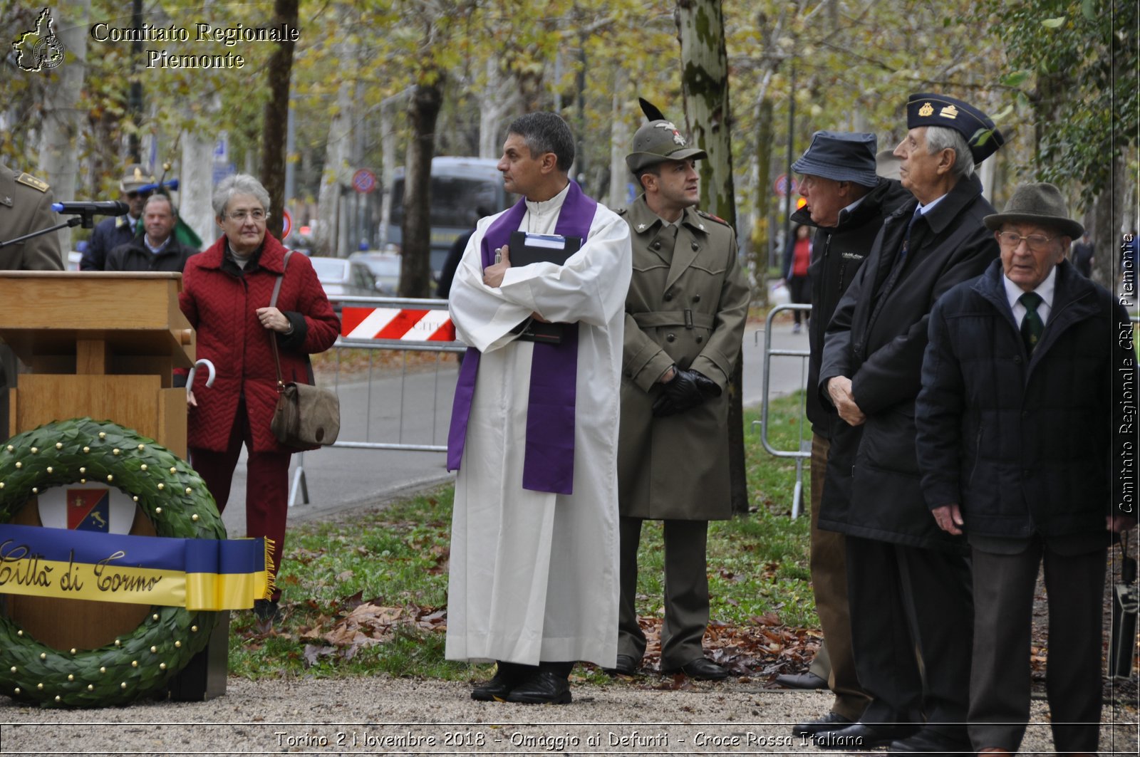 Torino 2 Novembre 2018 - Omaggio ai Defunti - Croce Rossa Italiana- Comitato Regionale del Piemonte