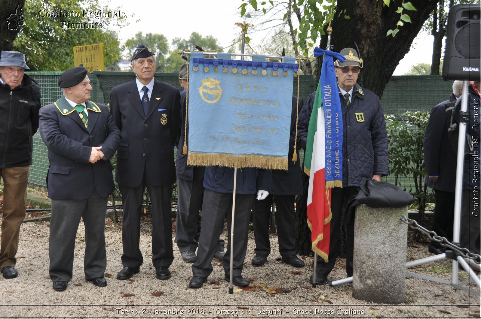 Torino 2 Novembre 2018 - Omaggio ai Defunti - Croce Rossa Italiana- Comitato Regionale del Piemonte