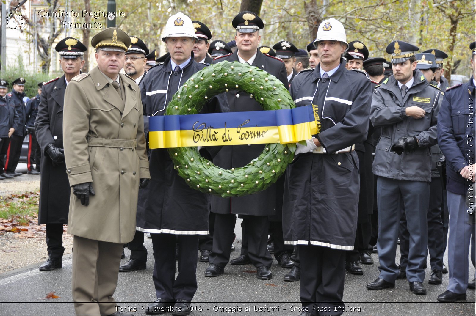 Torino 2 Novembre 2018 - Omaggio ai Defunti - Croce Rossa Italiana- Comitato Regionale del Piemonte