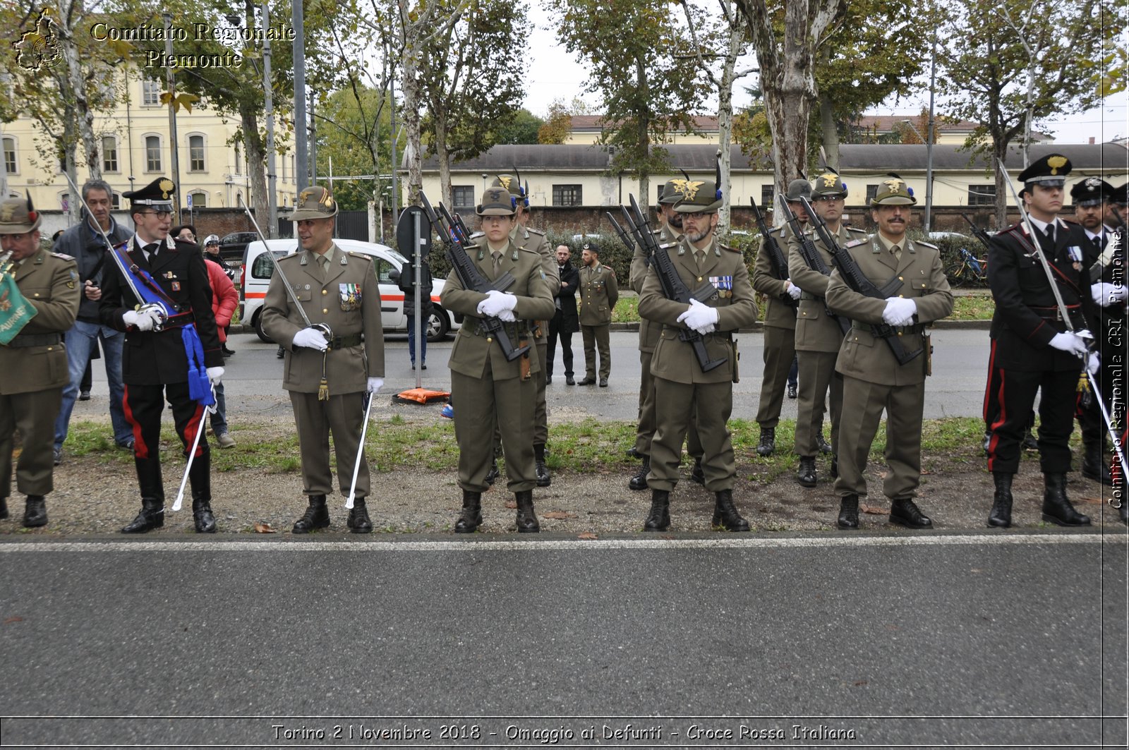 Torino 2 Novembre 2018 - Omaggio ai Defunti - Croce Rossa Italiana- Comitato Regionale del Piemonte