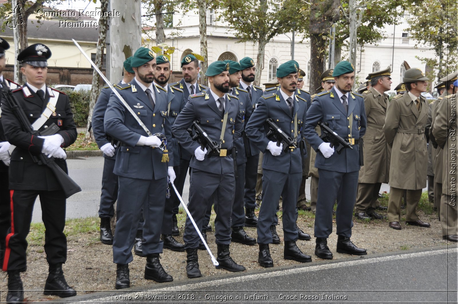 Torino 2 Novembre 2018 - Omaggio ai Defunti - Croce Rossa Italiana- Comitato Regionale del Piemonte