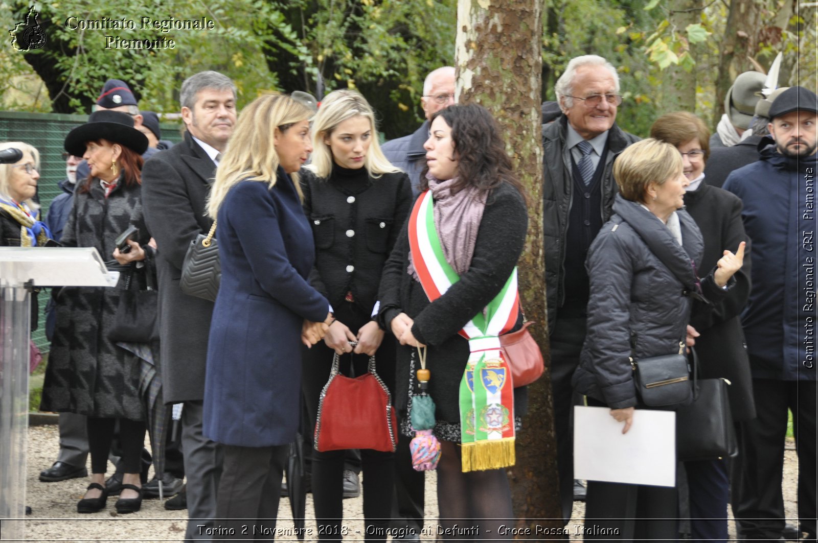 Torino 2 Novembre 2018 - Omaggio ai Defunti - Croce Rossa Italiana- Comitato Regionale del Piemonte