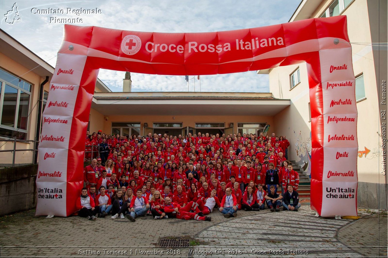 Settimo Torinese 1 Novembre 2018 - Villaggio CRI 2018 - Croce Rossa Italiana- Comitato Regionale del Piemonte