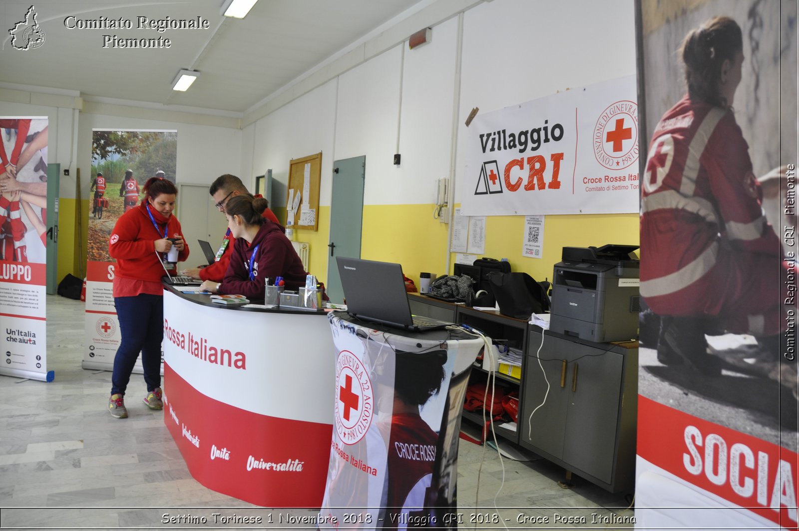 Settimo Torinese 1 Novembre 2018 - Villaggio CRI 2018 - Croce Rossa Italiana- Comitato Regionale del Piemonte