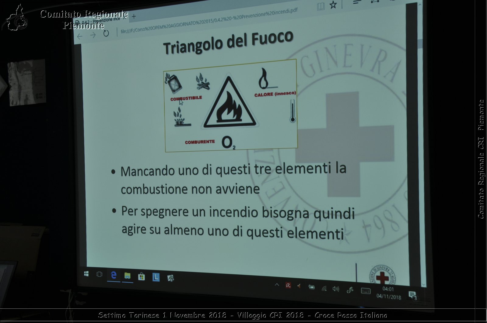 Settimo Torinese 1 Novembre 2018 - Villaggio CRI 2018 - Croce Rossa Italiana- Comitato Regionale del Piemonte