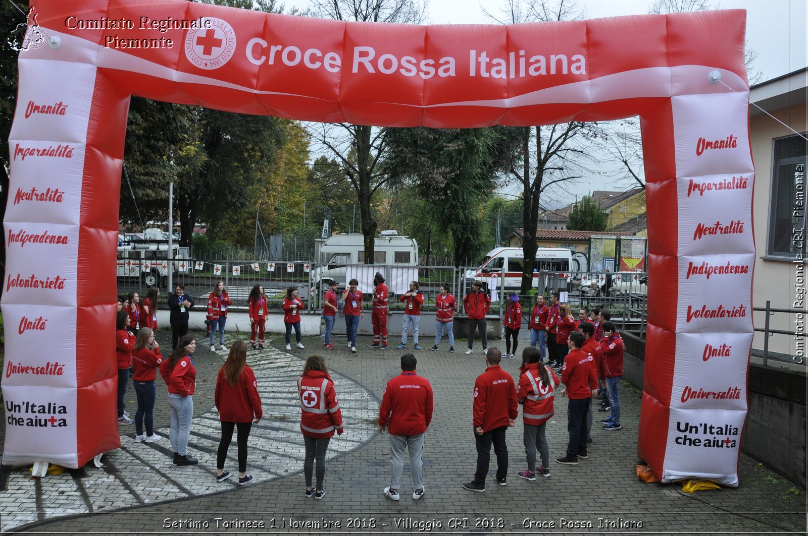 Settimo Torinese 1 Novembre 2018 - Villaggio CRI 2018 - Croce Rossa Italiana- Comitato Regionale del Piemonte