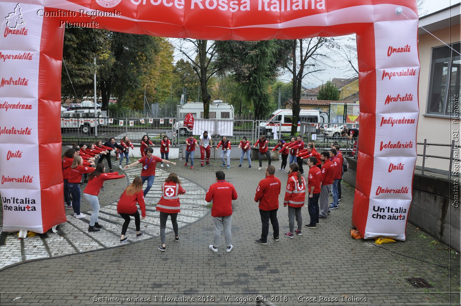 Settimo Torinese 1 Novembre 2018 - Villaggio CRI 2018 - Croce Rossa Italiana- Comitato Regionale del Piemonte