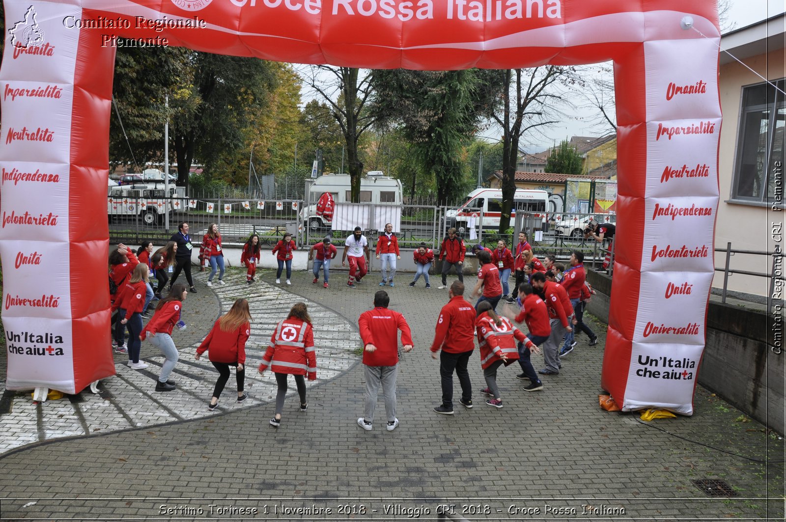 Settimo Torinese 1 Novembre 2018 - Villaggio CRI 2018 - Croce Rossa Italiana- Comitato Regionale del Piemonte